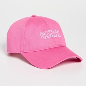 GANNI Software Heavy Cotton Cap